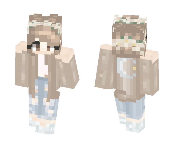 The Moon and Sky Can't Even Hold Me - Female Minecraft Skins - image 1