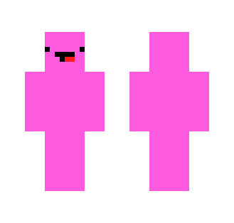 My minecraft skin - Pink Derpy Guy