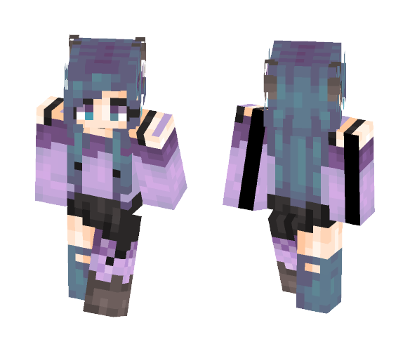 Grape Soda~ - Female Minecraft Skins - image 1