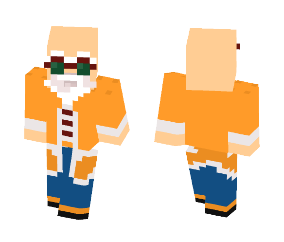 Master Roshi - Male Minecraft Skins - image 1