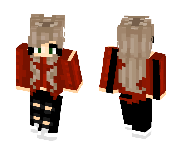 Download Edgy Brown Haired Girl Minecraft Skin For Free
