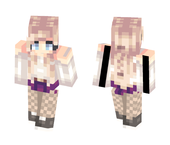 Blonde Beauty - Female Minecraft Skins - image 1