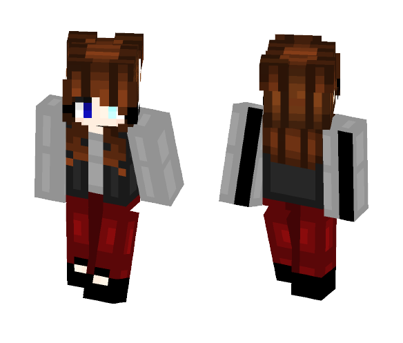 ~(Nice Vest)~ - Female Minecraft Skins - image 1