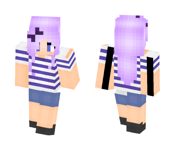 +=Lavender=+ - Female Minecraft Skins - image 1