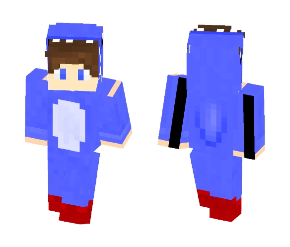 Sharksuit - Male Minecraft Skins - image 1