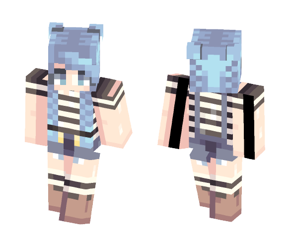 Paradise 〈RayTheBean's Request〉 - Female Minecraft Skins - image 1