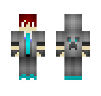 Teenager Gray - Male Minecraft Skins - image 2