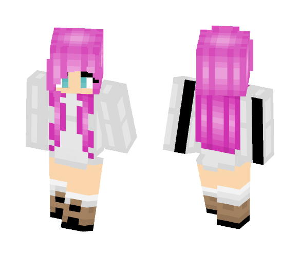 Candyfloss Girl - Girl Minecraft Skins - image 1