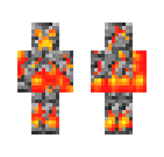 Lava Creeper - Other Minecraft Skins - image 2
