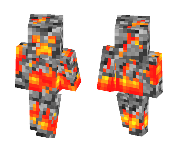 Lava Creeper - Other Minecraft Skins - image 1