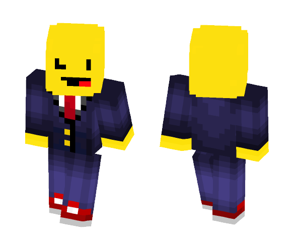 Smiley face in a suit - Male Minecraft Skins - image 1