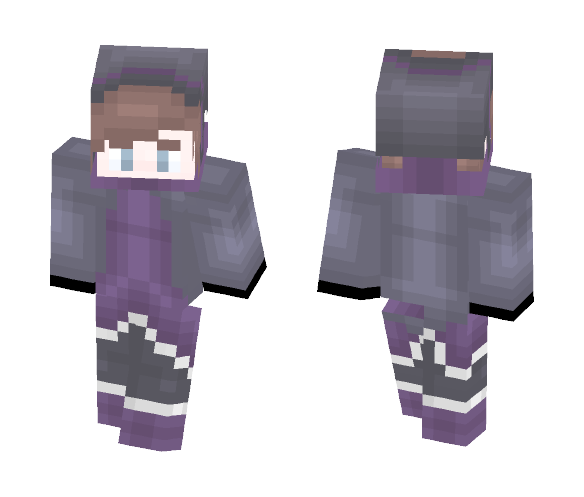 Purple Assassin - Male Minecraft Skins - image 1