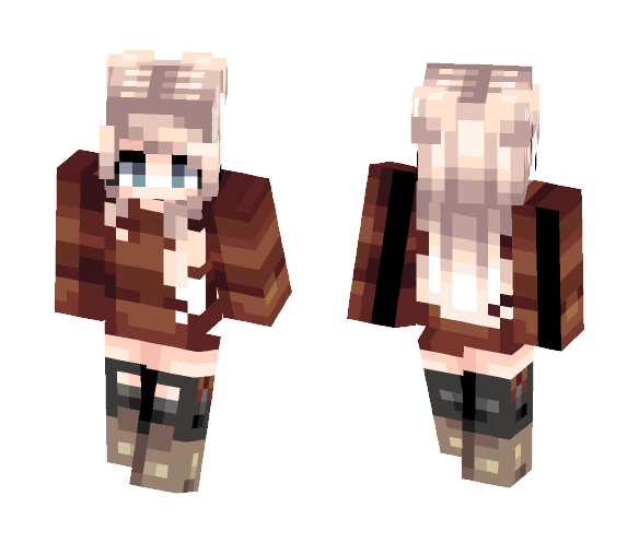xo // My youtube channel - Female Minecraft Skins - image 1