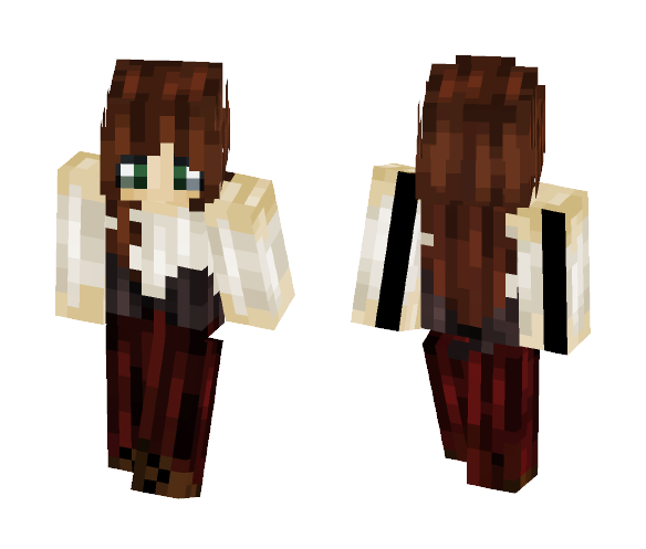 Medieval Commoner Girl - Girl Minecraft Skins - image 1