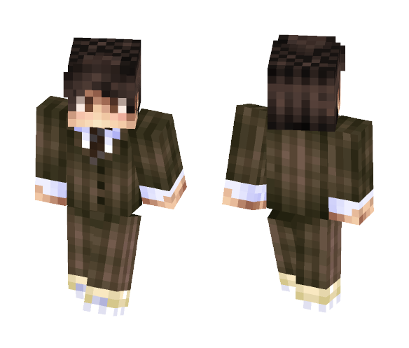 The tenth doctor no trenchcoat - Male Minecraft Skins - image 1