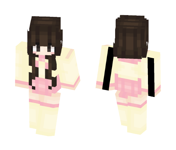 Strawberry Milk - Female Minecraft Skins - image 1