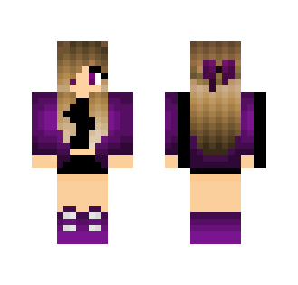 Purple Witch - Female Minecraft Skins - image 2