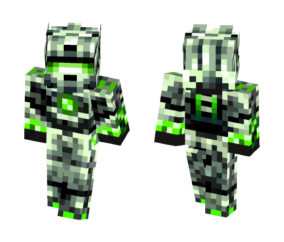 Green halo - Male Minecraft Skins - image 1