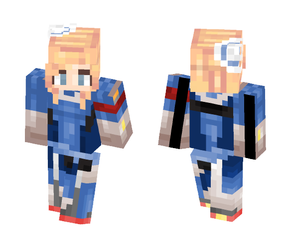 Combat Medic Ziegler - Female Minecraft Skins - image 1