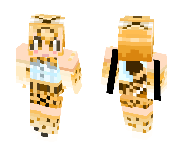 Cheetah animu grill - Interchangeable Minecraft Skins - image 1