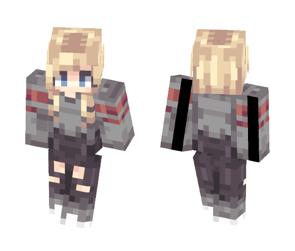 Delikatny Deszcz - Female Minecraft Skins - image 1