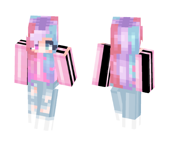 Pastel Adidas - Female Minecraft Skins - image 1