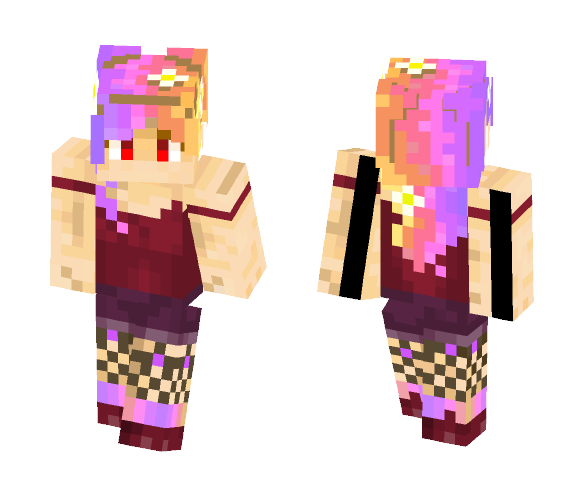 Red Eye Pixie - Female Minecraft Skins - image 1