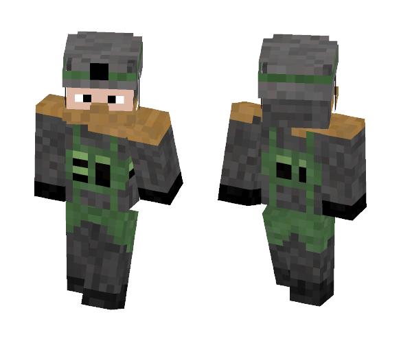 Artillery Soldier - Interchangeable Minecraft Skins - image 1