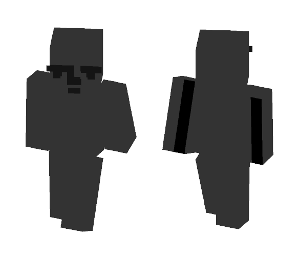 Dark Lenny Face skin - Male Minecraft Skins - image 1