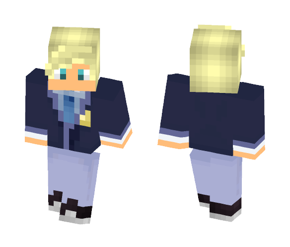 Garroth - school uniform - Male Minecraft Skins - image 1