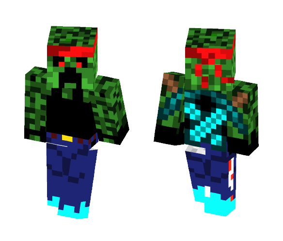 BattleCreep - Male Minecraft Skins - image 1