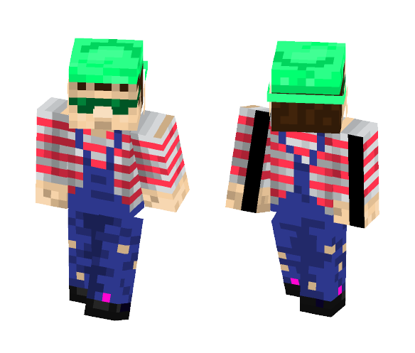 Pink sockett Raper - Male Minecraft Skins - image 1