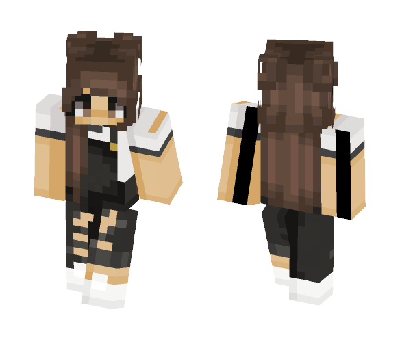 ???????????????????????? - Ripped - Female Minecraft Skins - image 1