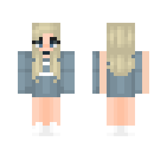 casual long sweater ???? - Female Minecraft Skins - image 2