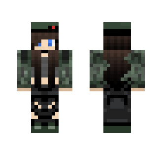 Army Girl - Girl Minecraft Skins - image 2