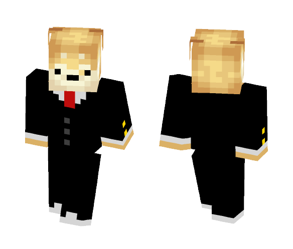 Tuxedo Doge - Interchangeable Minecraft Skins - image 1