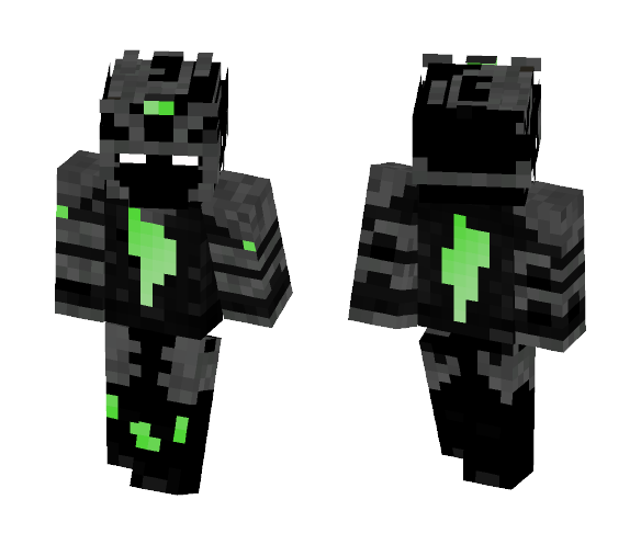 NewDawn T5 Skin - Light Green - Male Minecraft Skins - image 1