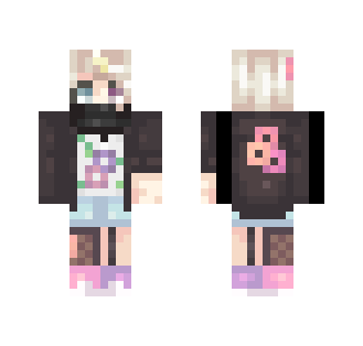 Neon Flowers - Female Minecraft Skins - image 2