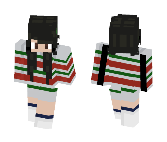 Trying to be cute - Female Minecraft Skins - image 1