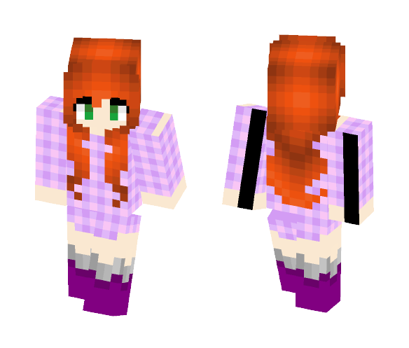 Gingered Hair - Female Minecraft Skins - image 1
