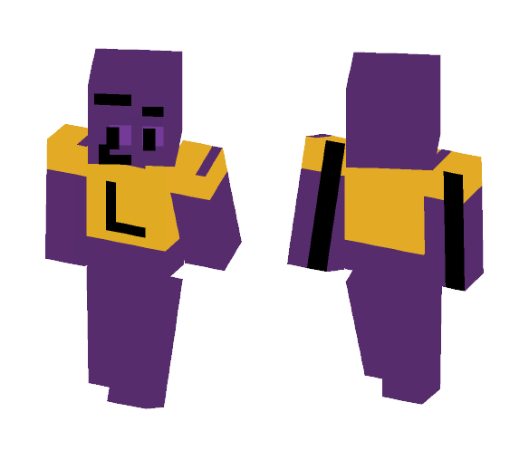 L (Loser) - Male Minecraft Skins - image 1