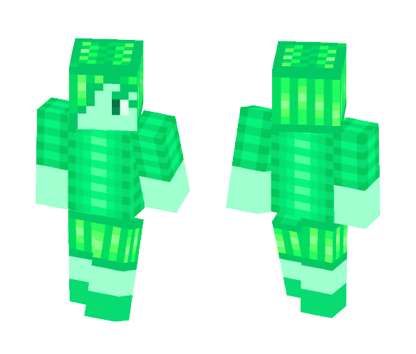 shine bright like a... emerald? - Female Minecraft Skins - image 1