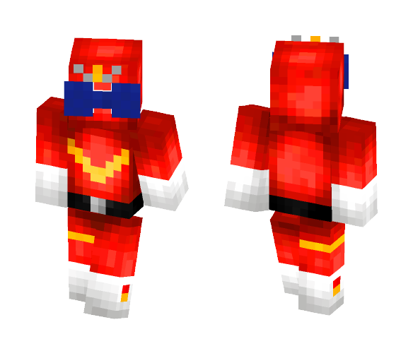 GoRanger Red - Male Minecraft Skins - image 1