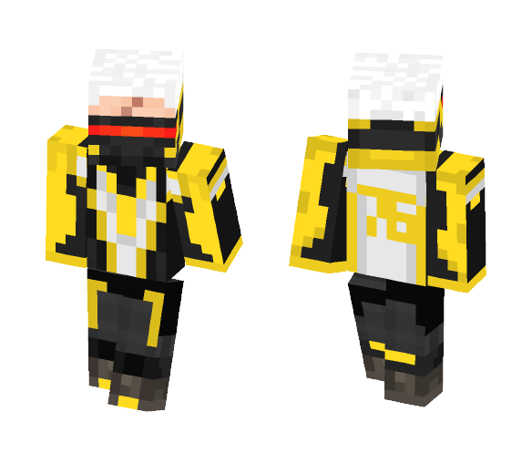 Yellow Soldier 76 - Male Minecraft Skins - image 1