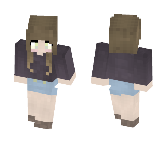 tumblr girl ｖ(⌒ｏ⌒)ｖ - Girl Minecraft Skins - image 1