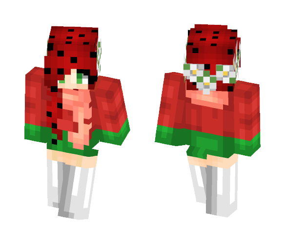 Strawberry Girl! - Female Minecraft Skins - image 1