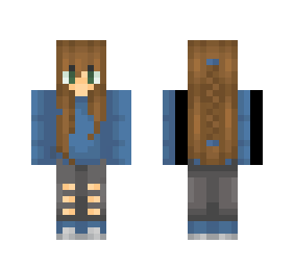 Chilled Out | ғᴀʟʟ - Female Minecraft Skins - image 2
