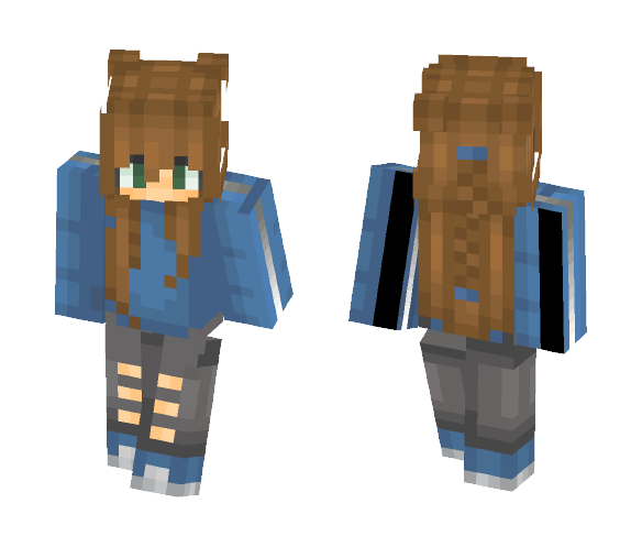 Chilled Out | ғᴀʟʟ - Female Minecraft Skins - image 1
