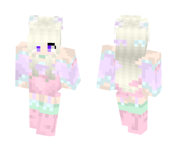 Pastel Darling - Female Minecraft Skins - image 1