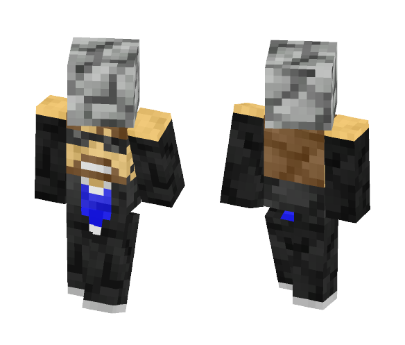 Ssundee with cobbel - Male Minecraft Skins - image 1